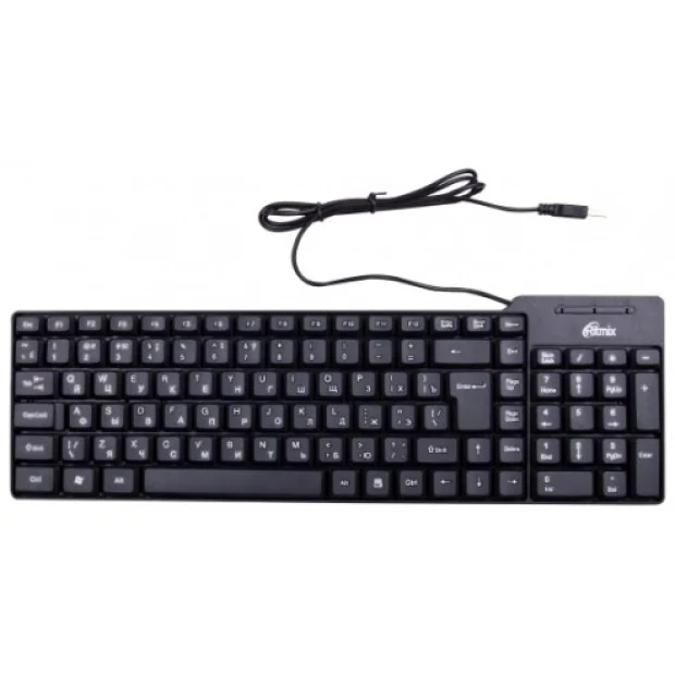 Клавиатура Ritmix RKB-100 Black